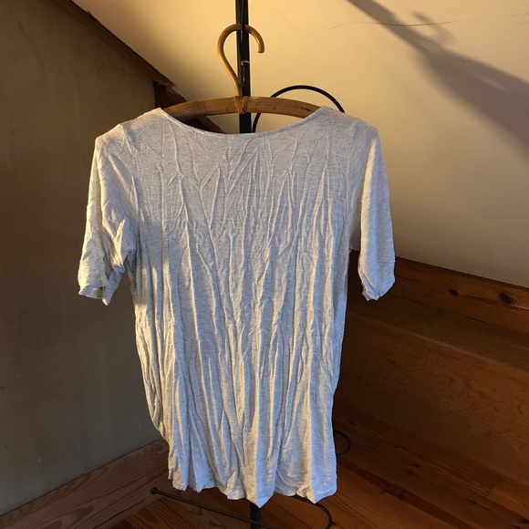 Anthro Dolan Left Coast Collection Grey Top, EUC S - Picture 2 of 11